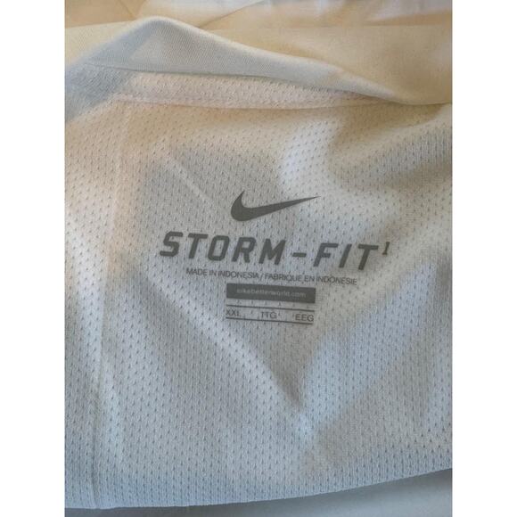 Oklahoma State Cowboys Pullover Jacket Mens 2XL White Nike Storm-FIT Football - Picture 9 of 14